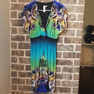 🔔Emma & Michele Multicolored Floral Dress